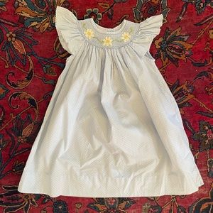 Petit Bebe size 3 smocked Daisy dress